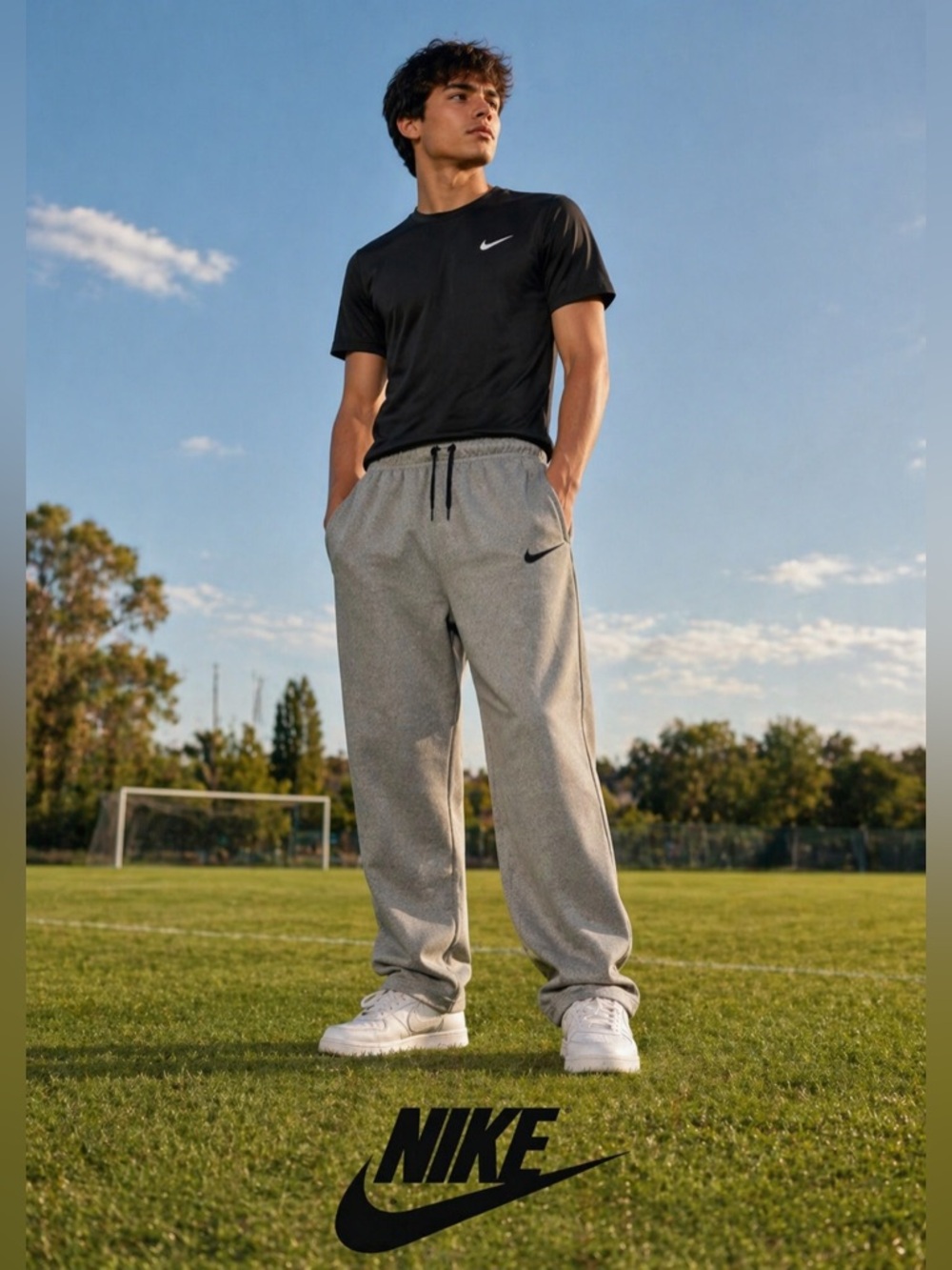 Nike Heather Gray Joggers